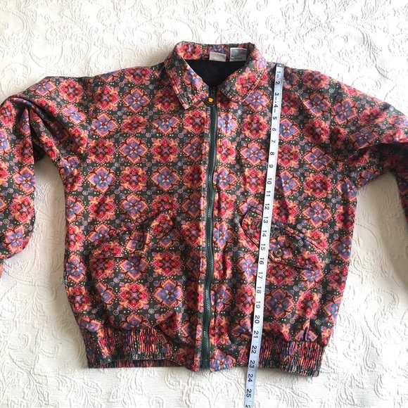 Ellesse Pink Full Zip-Up Collared Bomber Long Sleeve Jacket - Picture 8 of 8